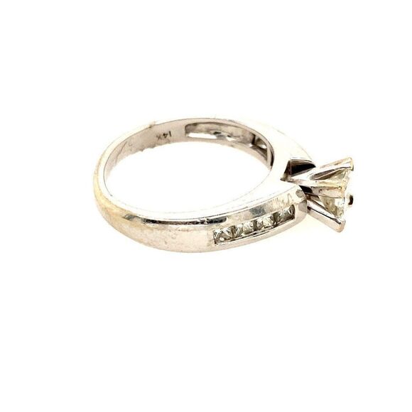 14k Diamond Engagement Ring (Sz 7) - Picture 7 of 15